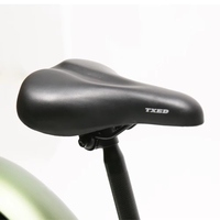 Vélo de montagne de course en aluminium TXED avec selle confortable, freins à disque hydrauliques 7 vitesses, cadre Soft-Tail