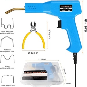 Machine de réparation de pare-chocs automobile avec torches de soudage à chaud, pistolet de soudage pour pare-chocs en plastique, et <span class=keywords><strong>baguette</strong></span> de soudage plastique - Product Image 4