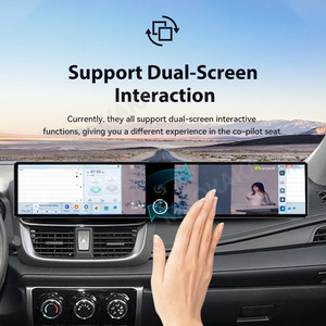 MOOKAKA Dual 12,3 pulgadas Android 15 para Toyota <span class=keywords><strong>Yaris</strong></span> L 2017-2021 coche estéreo Multimedia GPS Navi inalámbrico <span class=keywords><strong>CarPlay</strong></span> unidad principal Radio - Product Image 4