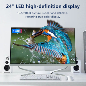 Komputer Gaming, komputer Game 24 27 inci melengkung 1K AIO PC <span class=keywords><strong>Cpu</strong></span> I3 I5 <span class=keywords><strong>I7</strong></span> All-in-one untuk hiburan rumah - Product Image 4
