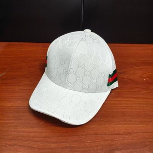 Casquette de baseball en jacquard à visière incurvée avec lettre G, casquette à visière rigide en stock, <span class=keywords><strong>chapeau</strong></span> à carreaux de protection solaire pour hommes <span class=keywords><strong>et</strong></span> femmes - Product Image 4