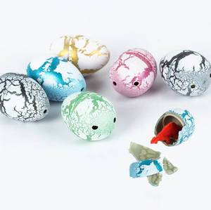 Gran oferta, 2*3cm, EVA, huevo de dinosaurio en crecimiento, cápsula mágica para incubar agua con figurita de juguete para niñas pequeñas - Product Image 2