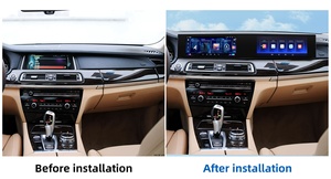 หน้าจอทีวีติดรถยนต์ XTRONS ขนาด 10.25 นิ้ว แบบเคลือบเต็มจอ หน้าจอคู่ รองรับ 4G ทั่วโลก ความละเอียด 1920x720P ระบบ Android สำหรับรถยนต์ BMW ซีรีส์ 7 รุ่น F01/F02/F04 4 พิน CIC พวงมาลัยซ้าย - Product Image 2