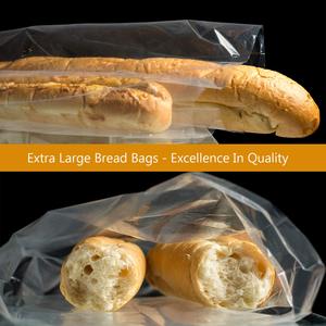 Sac à pain transparent en <span class=keywords><strong>OPP</strong></span> de qualité alimentaire, thermoscellable, imprimé en héliogravure, grand format, à soufflets, 1 mil, pour boulangerie - Product Image 6