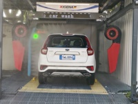 Máquina de Lavado de Autos Automática, Eléctrica y sin Contacto, de Alta Presión, en Acero Inoxidable, con Equipo de Limpieza de 360° para Gasolineras