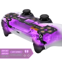 Kit de boutons EXtremeRate pour manette PS5 BDM-040/050 - Kit de boutons d'épaule et de déclencheurs frontaux