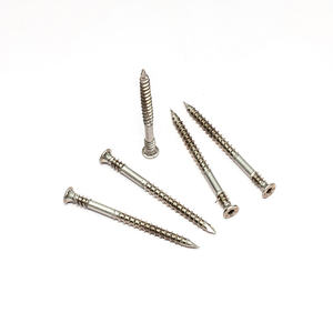 लकड़ी स्क्रू ट्रिम हेड स्क्वायर ड्राइव चिपबोर्ड स्क्रू स्टेनलेस स्टील डेक स्क्रू - Product Image 6