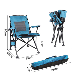 Silla <span class=keywords><strong>de</strong></span> <span class=keywords><strong>Playa</strong></span> Plegable OEM, Silla <span class=keywords><strong>de</strong></span> <span class=keywords><strong>Playa</strong></span>, Kamp Sandalyesi, 5.9 kg, Respaldo Ajustable, para Exteriores, Pesca, Camping - Product Image 3