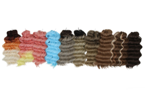 Extensiones de Cabello Sintético de Fibra Bioproteica de Alta Temperatura, Crochet, Anna, Ariel, Manasi, Jessica, Monica, Merida, Venta al Por Mayor de Fábrica - Product Image 4