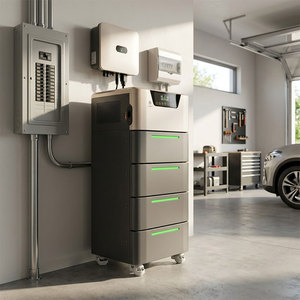 ระบบพลังงานแสงอาทิตย์ไฮบริด LS Series 5KW AC แบบออลอินวัน พร้อมสถานีกักเก็บพลังงาน LiFePO4 สำหรับสำรองไฟบ้าน - Product Image 4