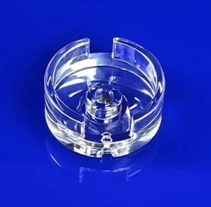 Cuvettes en verre de quartz personnalisées, tube en verre de silice à 99,99 % de pureté, haute transmission, électrode de collecte de poussière pour spectrophotomètre UV - Product Image 2