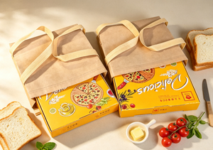 XINYUAN BGE-01 Eco-Friendly Recyclable Handmade High-End Pulp Paperboard <b>Square</b> Slotted Box with Magnetic Closure and Ribbon - Product Image 3