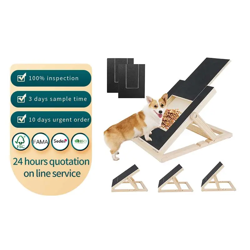 Scratch Square for Dogs Wooden Treat Box and Nail Alternative to Dog Nail Clippers and Grinders