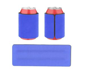 Manchon isotherme personnalisable vierge en néoprène pour canette de bière, à sublimation - Product Image 1