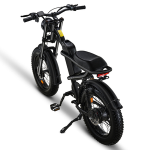 Vélo électrique de 20 pouces à moteur 250W, V8 d'origine, vélo tout-terrain à 7 vitesses, à gros pneus, de 48V et 15Ah, entrepôt européen - Product Image 5