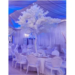 शादी की मेज centerpieces कृत्रिम चेरी खिलना पेड़/इनडोर उपयोग मिनी सकुरा खिलना पेड़ गुलाबी