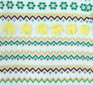 2025 personnalisé OEM & ODM dames automne <span class=keywords><strong>pull</strong></span> <span class=keywords><strong>à</strong></span> manches courtes <span class=keywords><strong>à</strong></span> manches bouffantes <span class=keywords><strong>pull</strong></span> Jacquard <span class=keywords><strong>à</strong></span> point de flotteur - Product Image 5