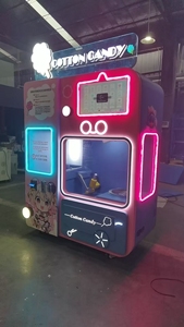 Tùy chỉnh thiết kế đồ họa đồng tiền hoạt động thương mại bông kẹo xỉa làm cho máy bán hàng tự động trò chơi - Product Image 5