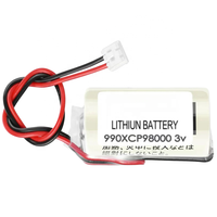 CKXIC Nueva Batería de Litio Original para PLC Qunteng Serie 140 CPU 990XCP98000 con Conector