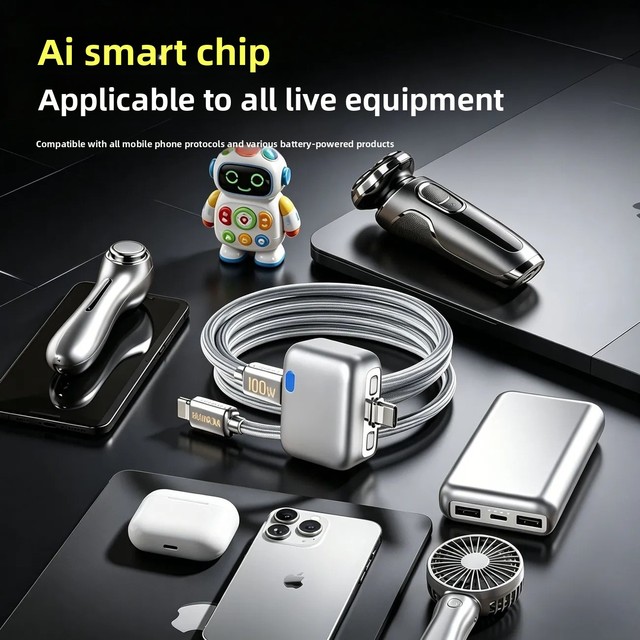[2026 New]140W Fast Charge Disconnector: Dual Mode Physical Auto-Off Separator, Universal Anti-Overcharge Phone Tablet Accessory