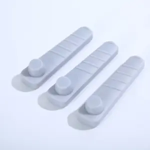 ABS Plastic 64*17MM EAS abbigliamento Rfid Tag di sicurezza Pin Tag per negozio di abbigliamento antifurto e gestione