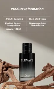 Eau de Parfum Perfumes Importado Original Savage Colônia Fragrância Desodorante Perfume Colônia para Perfume Masculino Original