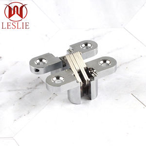 Bisagra Cruzada de Aleación de Zinc de 180 Grados, Bisagra Oculta para Gabinete, Bisagras Ocultas para Madera - Product Image 5