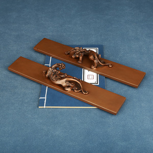 Adornos de Bronce con Forma de Dragón, Decoración de Escritorio de Cobre, Juego de Regalo para el Hogar y la Oficina - Product Image 2