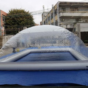 Offre Spéciale couverture de <span class=keywords><strong>piscine</strong></span> transparente toutes saisons <span class=keywords><strong>abri</strong></span> gonflable anti-poussière pour la publicité des gonflables - Product Image 3