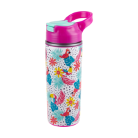 Bouteille isotherme personnalisable à double paroi en PP, type paille, 330 ml, sans BPA, maintien au froid ou au chaud pendant 8 heures, pour la randonnée