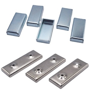 Boucle magnétique simple face, aimant carré en fer NdFeB, bloc métallique pour sacs, vêtements, pièces d'équipement de précision - Product Image 4
