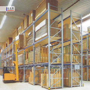 औद्योगिक गोदाम भंडारण रैक बहु परत स्लैब धमकी देकर मांगने का सिस्टम भारी शुल्क Stackable फूस की रैक - Product Image 5