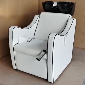 Modern Simple Custom Color Backwash Ceramic <b>Shampoo</b> Bowl Sink <b>Chair</b> <b>Shampoo</b> <b>Chair</b> Station Spa Salon Beauty Bowls <b>Shampoo</b> <b>Chair</b> - Product Image 6