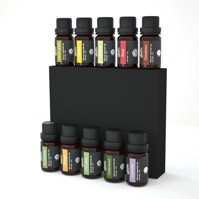 Best Bulk 10ml 6 Pieces Set Diffuser Calming Skin Black Heads Whitening Daily Soothing Spa 100% Pure Essential Oil Set