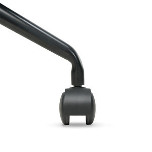 Fauteuil ergonomique moderne gris en tissu pivotant réglable en hauteur avec roulettes pour le travail à domicile ou au bureau - Product Image 6