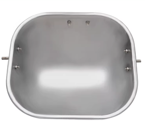 Pig Farming Equipment Sow Stainless Steel Feed <strong>Trough</strong> for for Farrowing Crates, Gestation Stall - Product Image 2