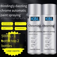 Échantillon gratuit de peinture pour jantes de voiture, changement de couleur, chrome argenté, acier inoxydable, miroir métallique, revêtement liquide antirouille, spray