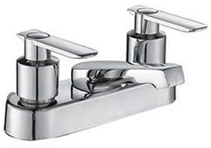 Robinet mélangeur à double poignée, origine Chine, fabriqué en laiton avec traitement de surface chromé - Product Image 6