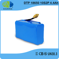 OEM ODM Baterai Lithium Ion 18650 10s2p 36v 4400mah Tahan Lama untuk E-Scooter