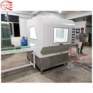 Wooden panel Small Type automatic linear spray paint machine for Water based paint, PU Paint, UV paint etc