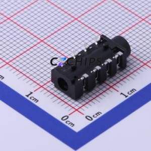 PJ-313E-8A Audio Connector (Headphone) SMD Connector ( Rated Current: 500mA )( Rated Voltage: 30V )( Operating Temperature: ) - Product Image 2
