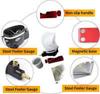 Outil d'écart de bougie d'allumage et kit de nettoyage de bougie d'allumage pneumatique
