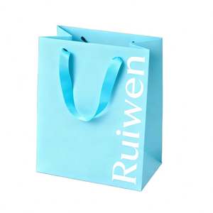 Sacs en papier cadeau de luxe colorés personnalisés, parfaits pour l'emballage festif et commercial, améliorant l'image de marque avec un look vibrant - Product Image 1