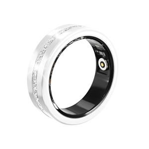 Anillo Inteligente de Acero Inoxidable con ECG, Monitor de Salud y Ejercicio, Carga Magnética, Control por Aplicación, Resistente al Agua - Product Image 5