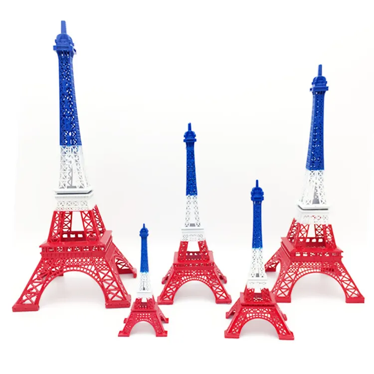 Individuelle Heimdekoration Gebäude Paris Eiffel-Modell Souvenir Metall Eiffelturm Statue