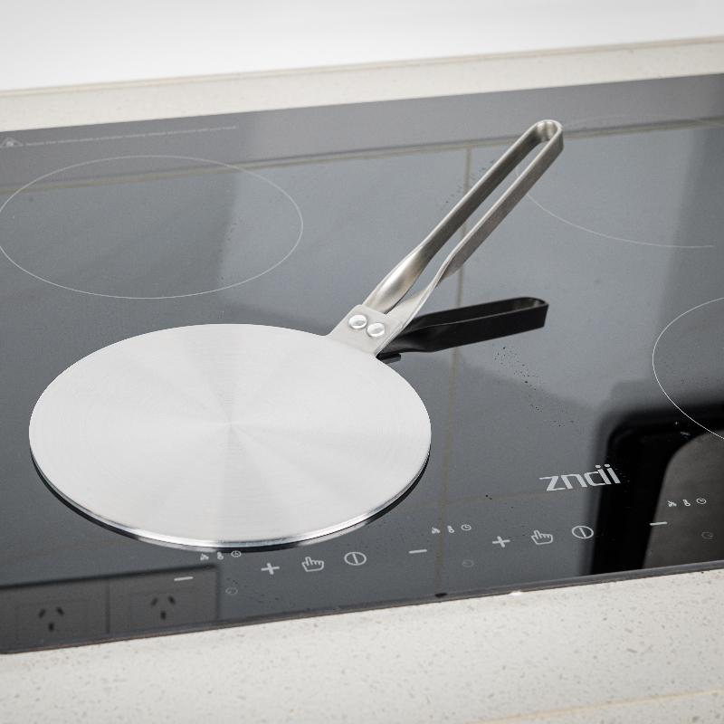 Fil plat fixe en acier inoxydable argenté (HDP011)