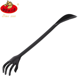 Ложка для обуви OEM, 50 см (19,5 дюймов), 2 в 1, экологичная, прочная, мужская, разноцветная, в форме лапы, для чесания спины, из твердого пластика - Product Image 5