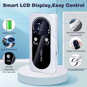 Acumulador de 45000 RPM Modelo V2 para Pulidora de Uñas, Desbaste Profesional, Amoladora Eléctrica Portátil, Nuevo Producto Transfronterizo - Product Image 4