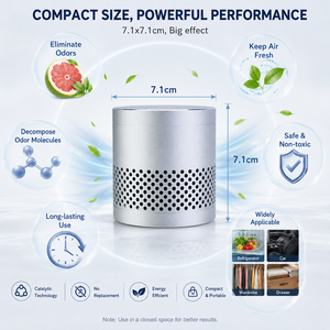 Desodorante para Refrigerador con Duración de 10 Años, Eliminador de Olores, Purificador de Aire de Tamaño Viaje, Más Eficaz - Product Image 4