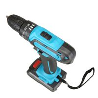 Kit d'Outils Combiné pour Réparation Domestique: Perceuse Électrique et Tournevis